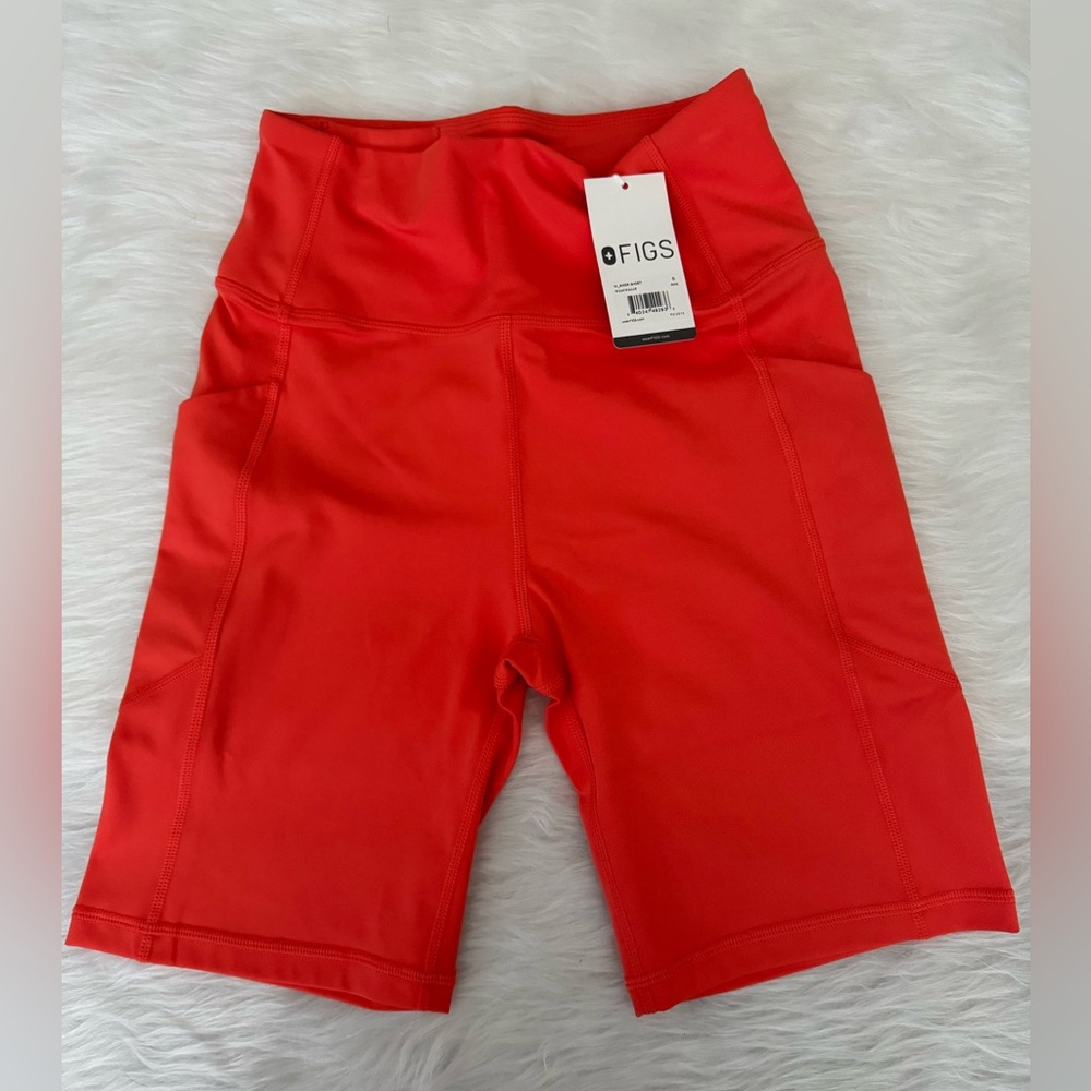 Figs Performance Underscrub Biker Shorts Small